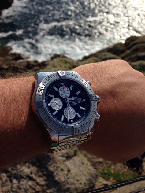 man saved by breitling watch|Breitling watch accident.